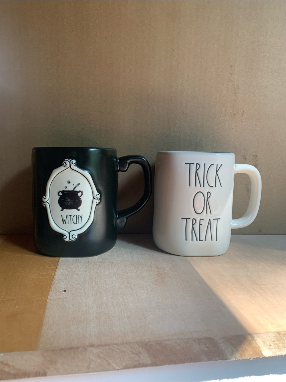 Rae Dunn witchy and trick or treat